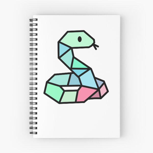 Item preview, Colorful Geometric Snake Illustration designed and sold by Art_Layer.