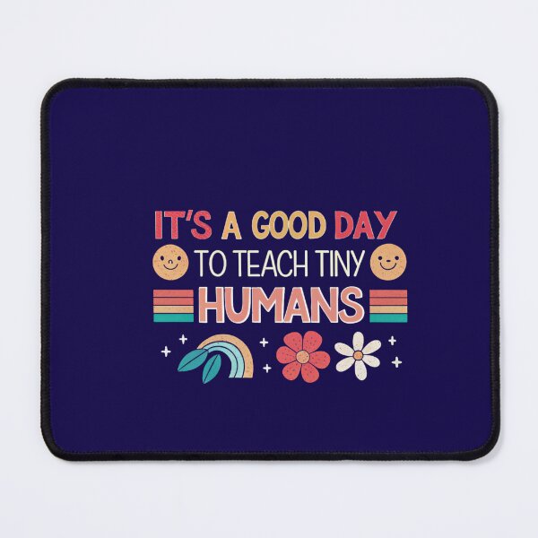 Item preview, It’s a Good Day to Teach Tiny Humans – Cute Retro Teacher Design designed and sold by Kstyle93.