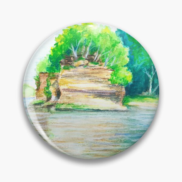 Item preview, Wisconsin River at WI Dells designed and sold by Anne Dallman.