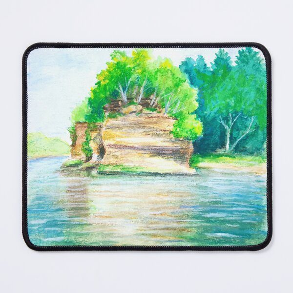 Item preview, Wisconsin River at WI Dells designed and sold by Anne Dallman.