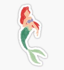 Watercolor Mermaid Sticker