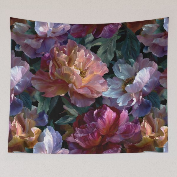 Item preview, Hyperreal Surreal Floral Bloom Pattern designed and sold by DarklingAnubiss.