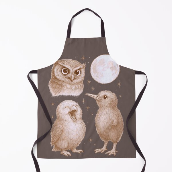 Item preview, Kakapo, Kiwi & Owl Under Full Moon – Howlers (NZ) designed and sold by MvuuStudio.