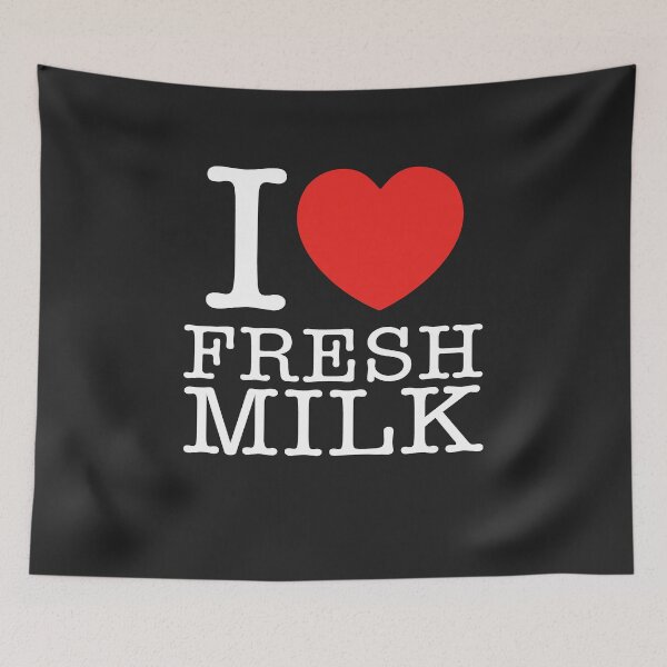 Item preview, I Love Fresh Milk designed and sold by shitpostee.