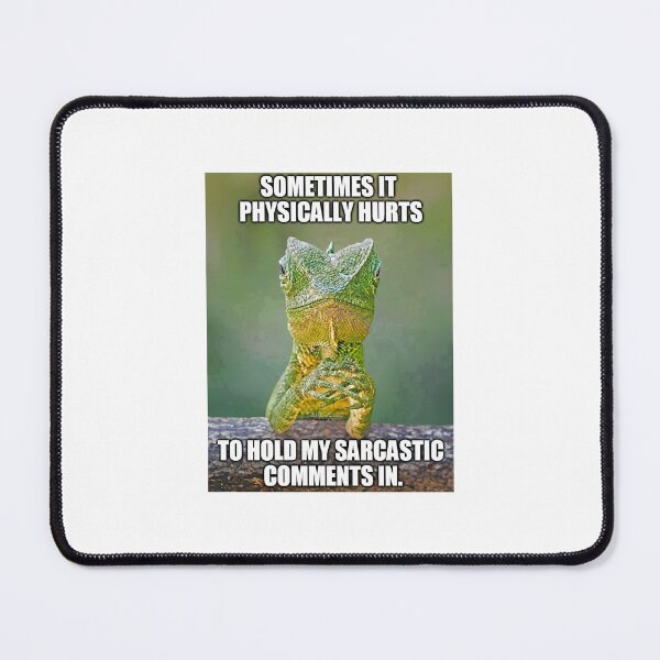Item preview, Lizard Meme, Lizard, sarcasm,sarcastic designed and sold by graphic-genie.