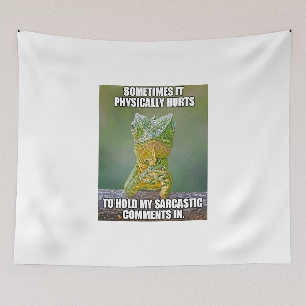 Item preview, Lizard Meme, Lizard, sarcasm,sarcastic designed and sold by graphic-genie.