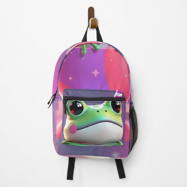 Item preview, Kawaii Frog Bubble Tea Sticker – Cute Pastel Aesthetic Boba Frog Art designed and sold by Tiwtiws.