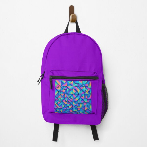 Item preview, "Holographic Geometric Pattern - Iridescent Art" designed and sold by Striklet.