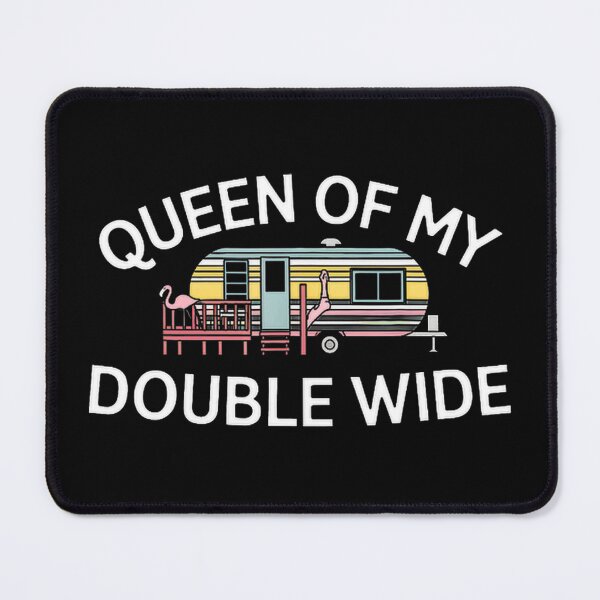 Item preview, Retro RV Queen Flamingo - Funny Glamping & Camping Design designed and sold by AquaPulsecd.