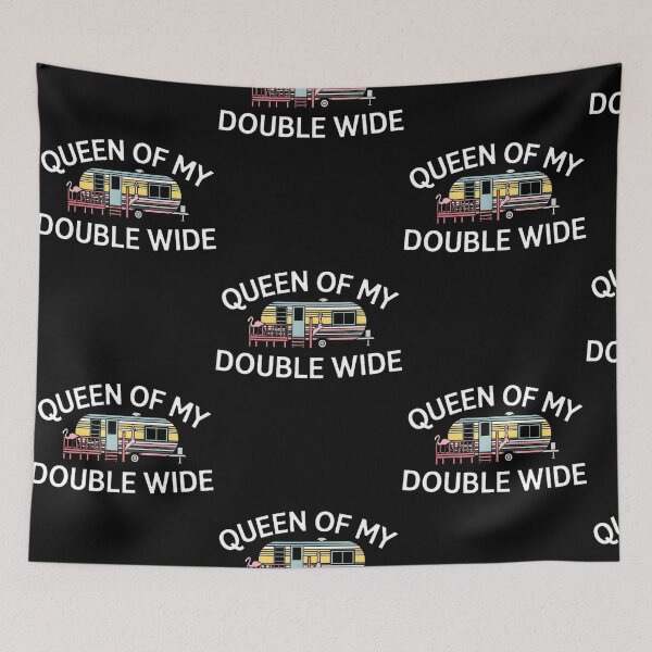 Item preview, Retro RV Queen Flamingo - Funny Glamping & Camping Design designed and sold by AquaPulsecd.