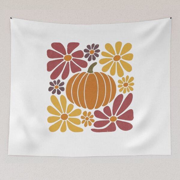 Item preview, Pumpkin Floral designed and sold by Lokesandell.