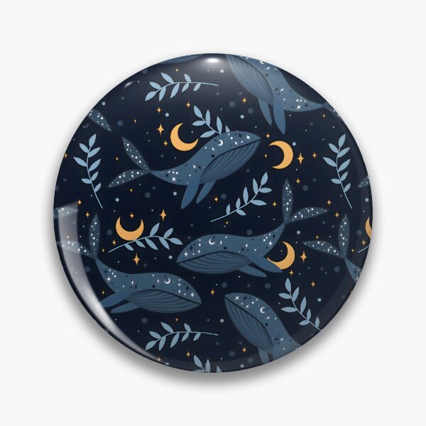 Item preview, Moon Splashed Whale | Celestial Ocean Cosmic Whale Art Design designed and sold by Imaginarium Depot - ImaginariumDepot.us.