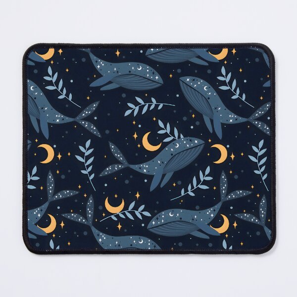Item preview, Moon Splashed Whale | Celestial Ocean Cosmic Whale Art Design designed and sold by Imaginarium Depot - ImaginariumDepot.us.