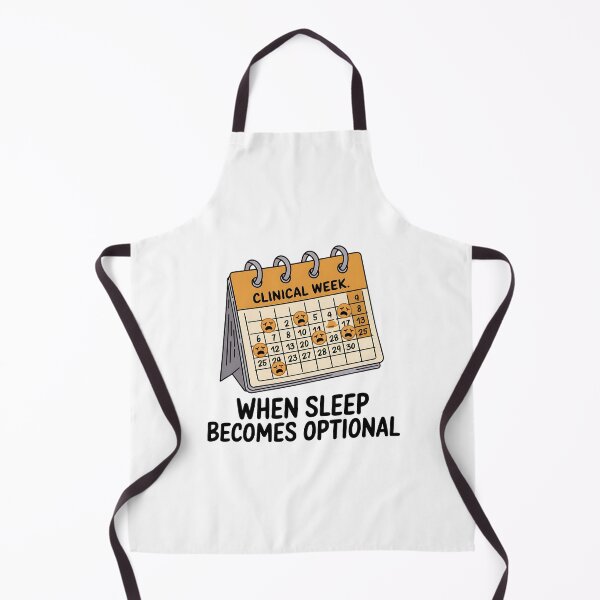 Item preview, Clinical Week: When Sleep Becomes Optional | Funny Student Nurse Life designed and sold by CuteDesignables.