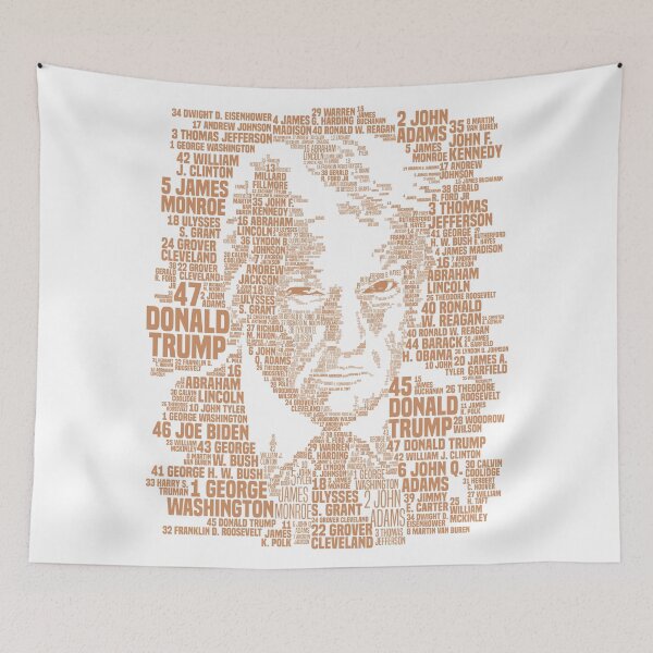 Item preview, Text Cloud Design - United States President 45 and 47 designed and sold by Vector-Artist.