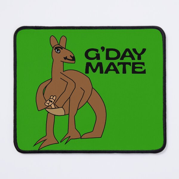 Item preview, Kangaroo and Joey G'day Mate by Everything Eli designed and sold by EverythingEli.