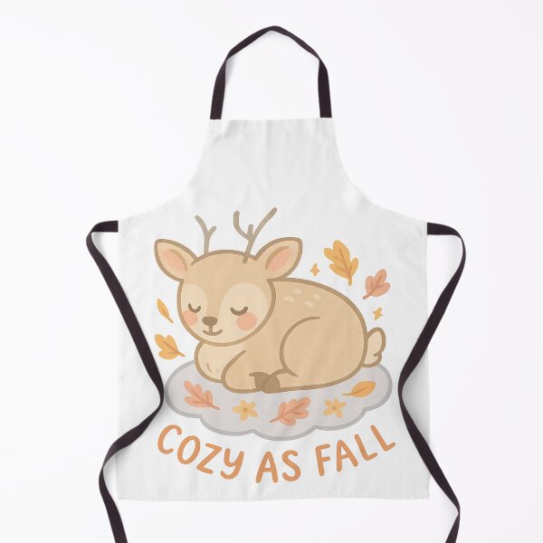 Item preview, Cozy As Fall – Cute Autumn Deer Design / Woodland Animal Vinyl Decal designed and sold by FurEver Graphics.