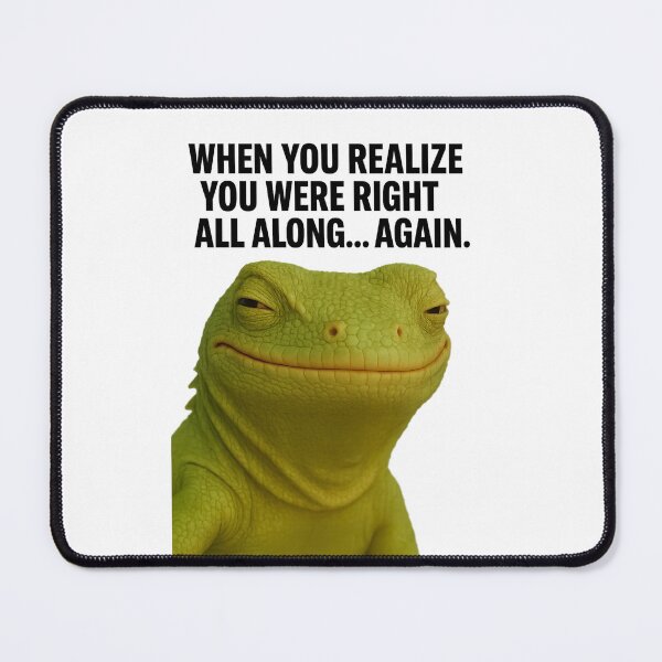 Item preview, Lizard Meme, Lizard, sarcasm,sarcastic designed and sold by graphic-genie.