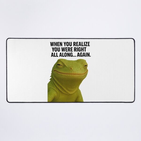 Item preview, Lizard Meme, Lizard, sarcasm,sarcastic designed and sold by graphic-genie.