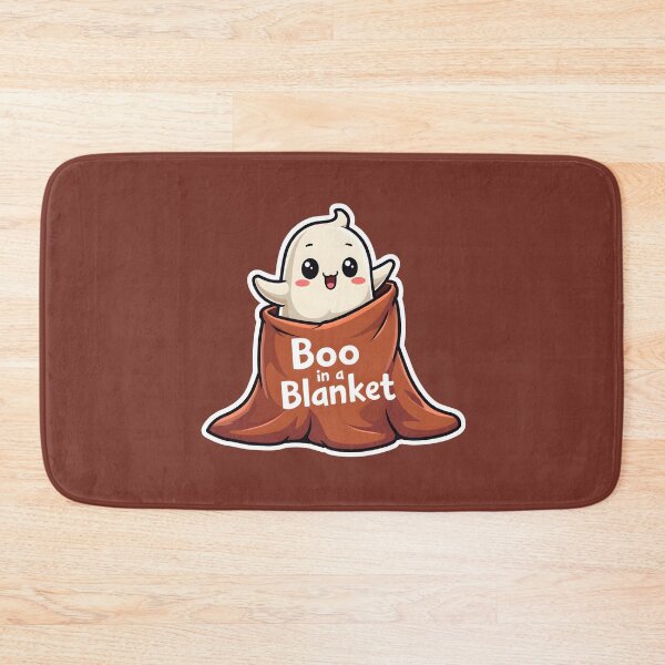 Item preview, Cute Boo in Blanket Cartoon Ghost Halloween designed and sold by HasHs.