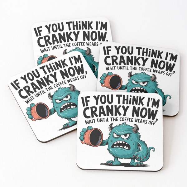Item preview, Paraprofessional Coffee Humor | If You Think I'm Cranky Now, Wait Until The Coffee Wears Off | Funny School Staff  designed and sold by CuteDesignables.