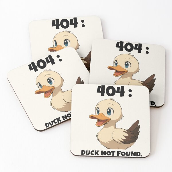 Item preview, 404:  DUCK NOT FOUND. designed and sold by adamjourney.
