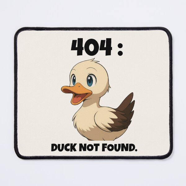 Item preview, 404:  DUCK NOT FOUND. designed and sold by adamjourney.