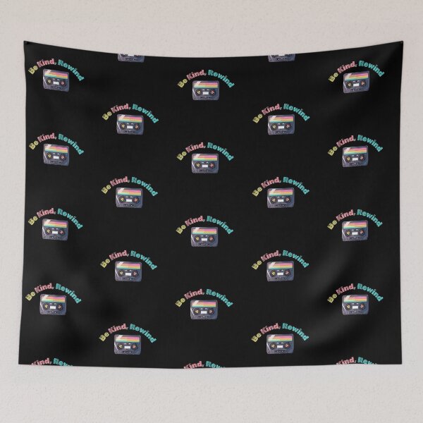 Item preview, Be Kind, Rewind – Retro VHS 80s/90s Nostalgia Design designed and sold by Maggiepeshop.