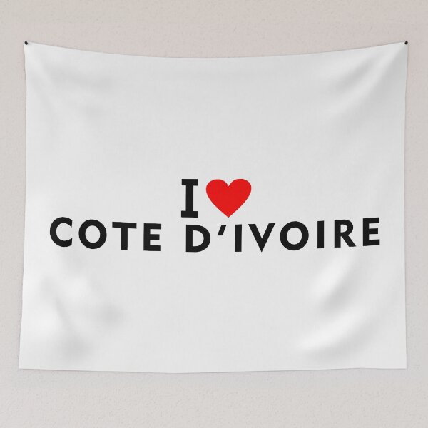 Item preview, I love Cote D'Ivoire designed and sold by tony4urban.