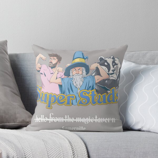 Item preview, Super Studs: Strong Man, Wizard & Badger Flexing designed and sold by Jennie4Briant.