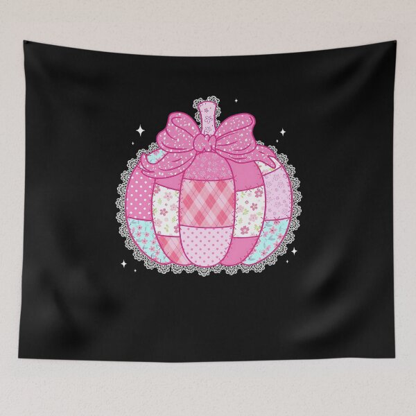 Item preview, Pink Patchwork Pumpkin designed and sold by Lokesandell.