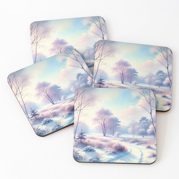 Item preview, Winter snowy landscape designed and sold by GraceSerene.