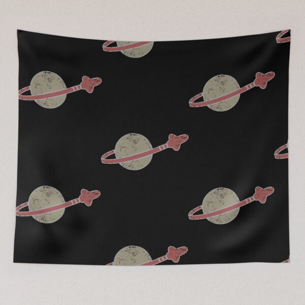 Item preview, Retro Space Planet & Rocket - Cosmic Journey Explorer designed and sold by LeannaCastej.