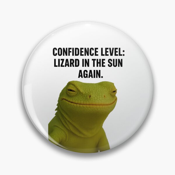 Item preview, Lizard Meme, Lizard, sarcasm,sarcastic designed and sold by graphic-genie.