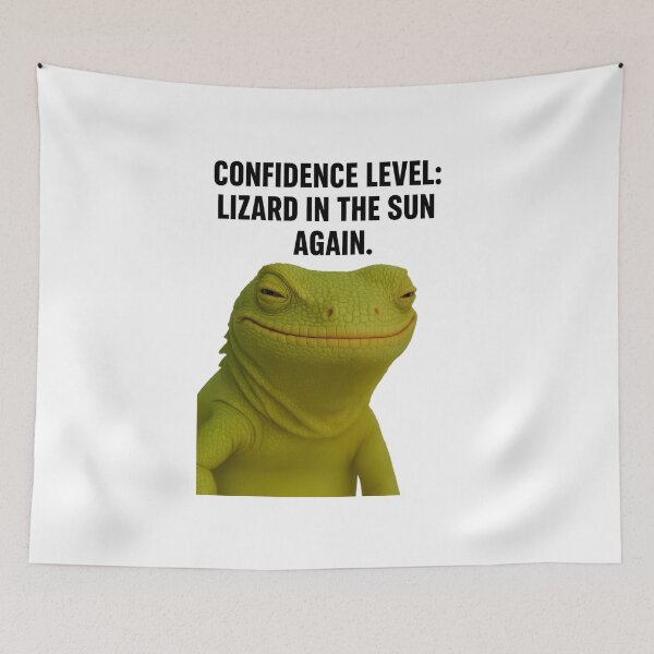Item preview, Lizard Meme, Lizard, sarcasm,sarcastic designed and sold by graphic-genie.