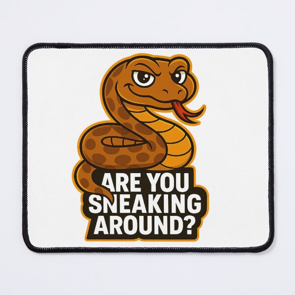 Item preview, Sneaky Snake - Are You Sneaking Around? designed and sold by Derpy Lab .