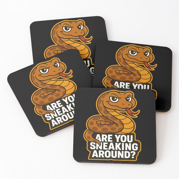Item preview, Sneaky Snake - Are You Sneaking Around? designed and sold by Derpy Lab .