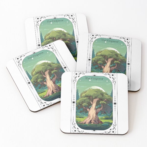 Item preview, Botanical Tarot Series - The Emperor designed and sold by TheLoadingPetal.