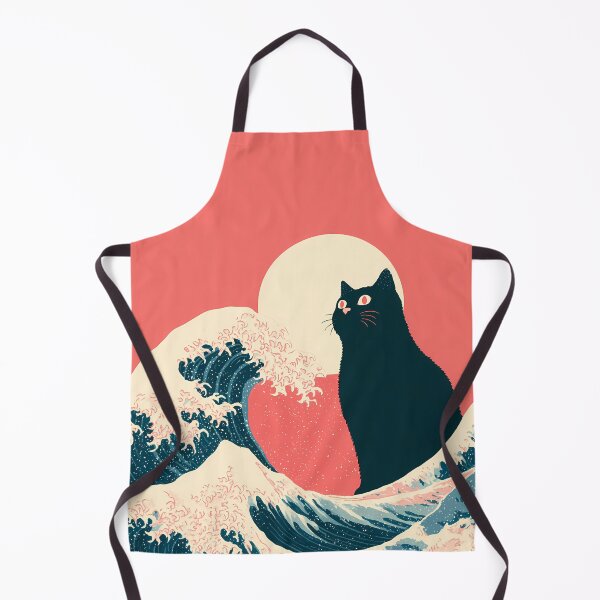 Item preview, Modern Comic Cat with the Wave designed and sold by Cat-Wave-Dream.