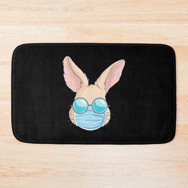 Item preview, Easter Bunny in Mask & Glasses | Funny Spring Gift Idea designed and sold by CassarahBorns.
