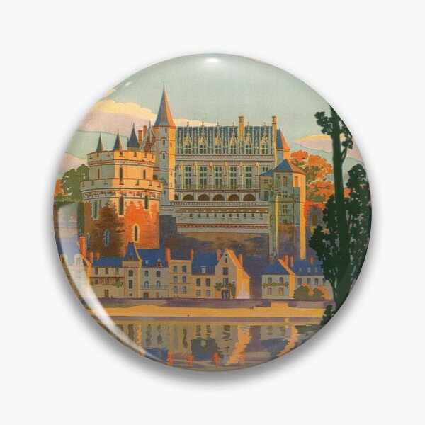 Item preview, Royal Chateau of Amboise Travel Poster designed and sold by ExpressingSelf.
