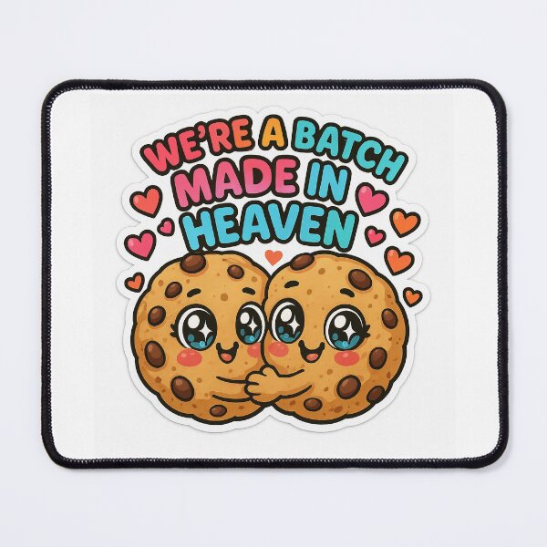 Item preview, Funny romantic cookie sticker/label art designed and sold by Nicoleen1973.
