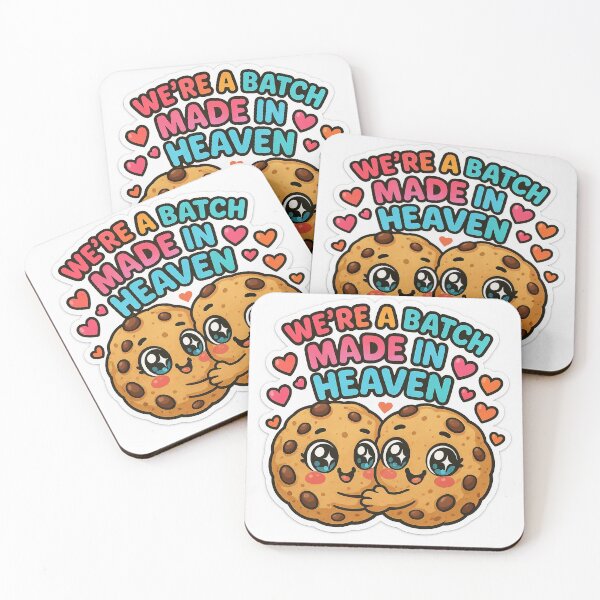 Item preview, Funny romantic cookie sticker/label art designed and sold by Nicoleen1973.