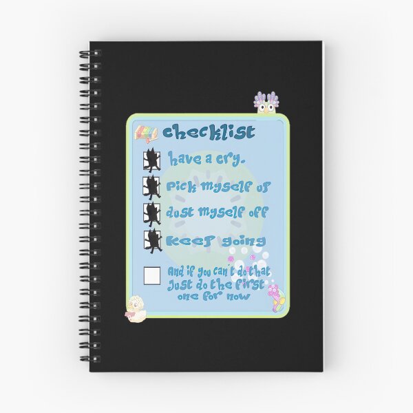 Item preview, Emotional Wellbeing Checklist: Have A Cry, Pick Up, Keep Going designed and sold by CozyCafete.