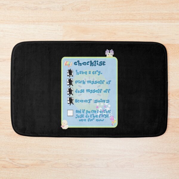 Item preview, Emotional Wellbeing Checklist: Have A Cry, Pick Up, Keep Going designed and sold by CozyCafete.