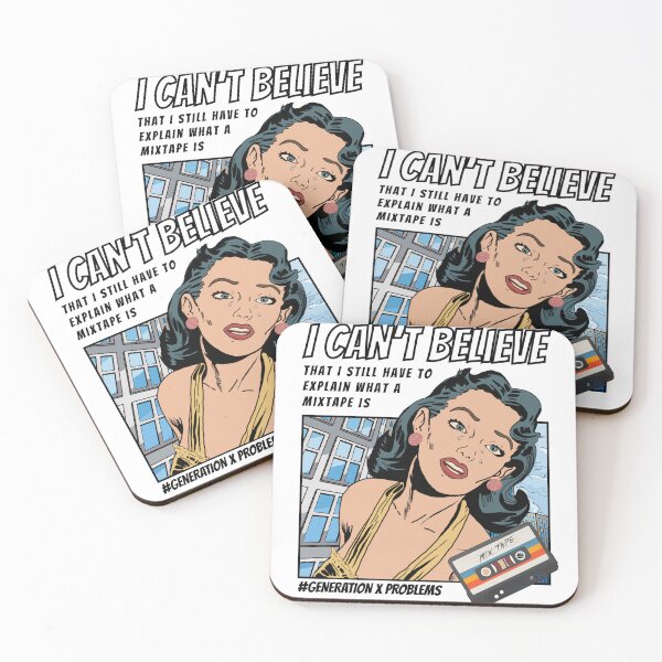 Item preview, Mixtape Problems – Funny Gen X Retro Design designed and sold by CloverBend.