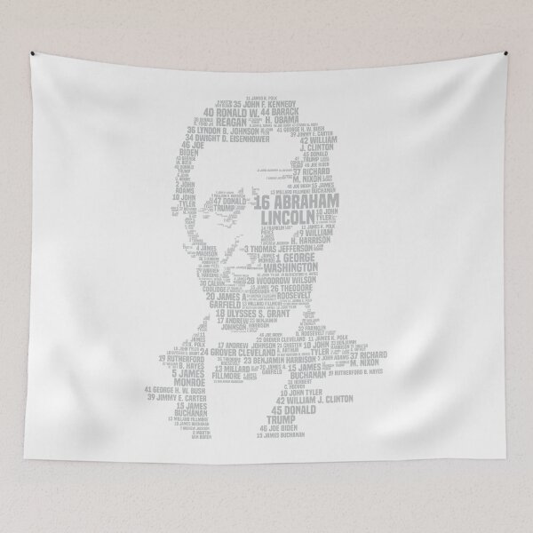 Item preview, Abraham Lincoln - U S Presidents Text Cloud designed and sold by Vector-Artist.