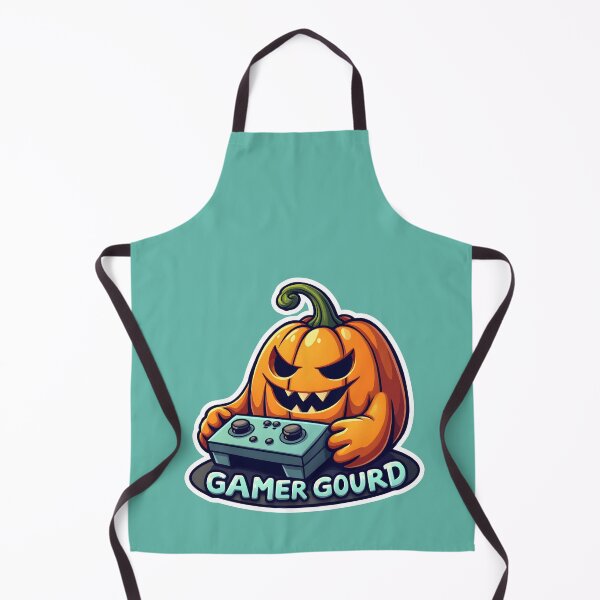 Item preview, Funny Gamer Pumpkin Gourd Playing Video Game designed and sold by HasHs.
