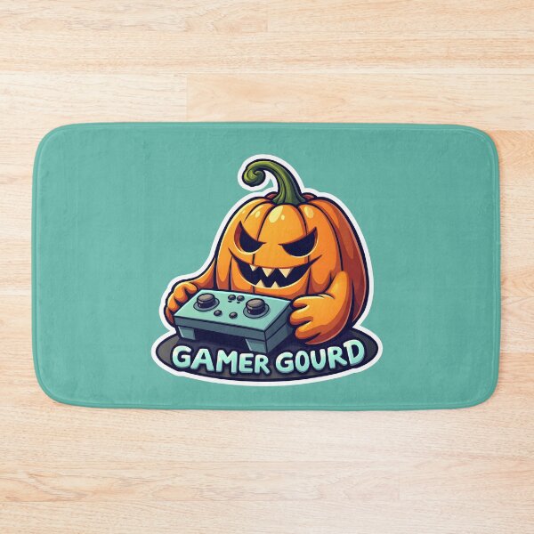 Item preview, Funny Gamer Pumpkin Gourd Playing Video Game designed and sold by HasHs.