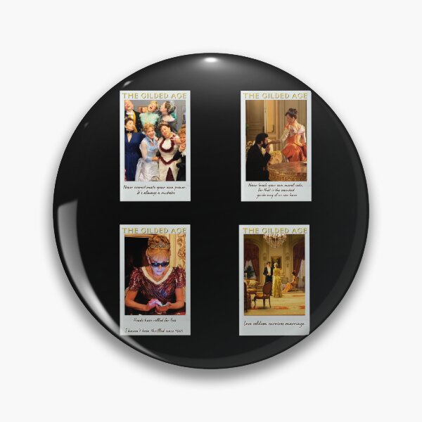 Item preview, The Gilded Age HD Sticker Set / T Shirt designed and sold by DiverseDazzle.